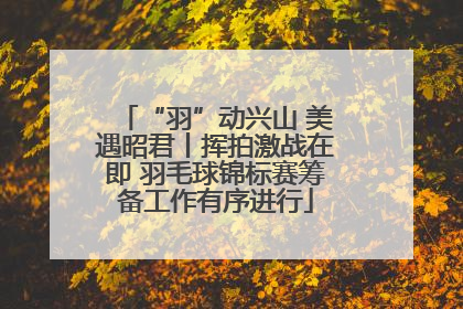 “羽”动兴山 美遇昭君丨挥拍激战在即 羽毛球锦标赛筹备工作有序进行