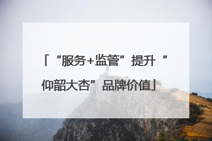 “服务+监管”提升“仰韶大杏”品牌价值