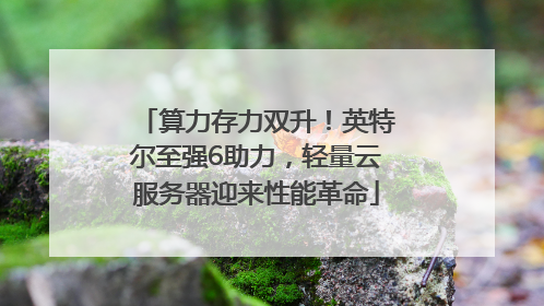 算力存力双升！英特尔至强6助力，轻量云服务器迎来性能革命