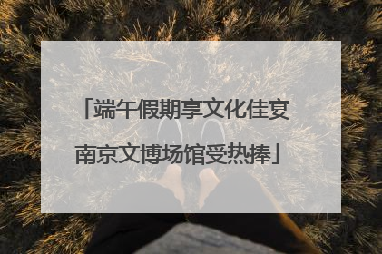 端午假期享文化佳宴 南京文博场馆受热捧