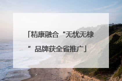 精康融合“无忧无棣”品牌获全省推广