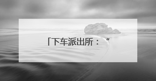 下车派出所：“平安夜巡” 让安全守护看得见
