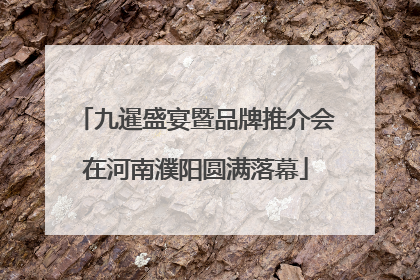 九暹盛宴暨品牌推介会在河南濮阳圆满落幕