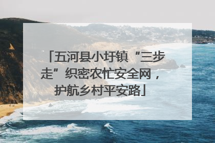 五河县小圩镇“三步走”织密农忙安全网，护航乡村平安路