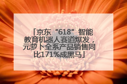 京东“618”智能教育机器人赛道爆发，元萝卜全系产品销售同比171%成黑马