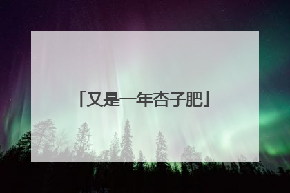 又是一年杏子肥
