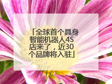全球首个具身智能机器人4S店来了，近30个品牌将入驻