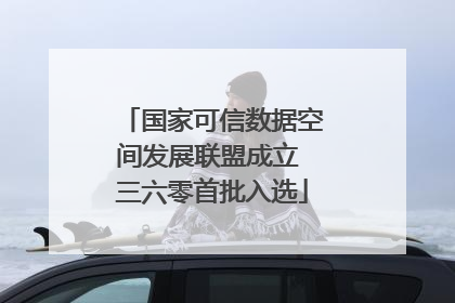 国家可信数据空间发展联盟成立 三六零首批入选