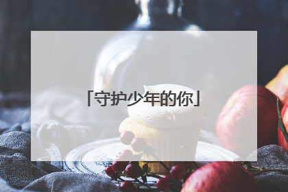守护少年的你
