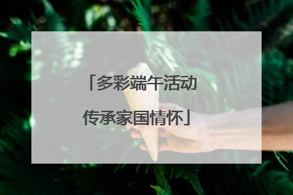 多彩端午活动 传承家国情怀