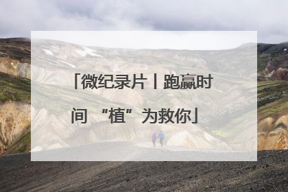 微纪录片丨跑赢时间 “植”为救你
