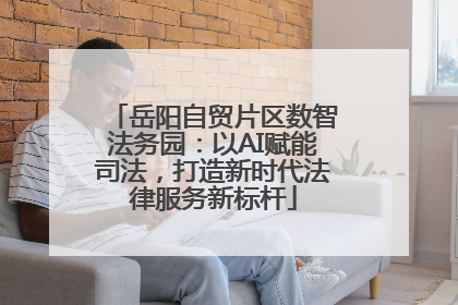 岳阳自贸片区数智法务园：以AI赋能司法，打造新时代法律服务新标杆