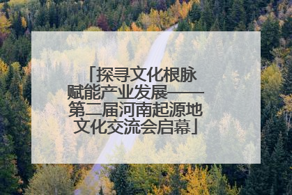 探寻文化根脉 赋能产业发展——第二届河南起源地文化交流会启幕