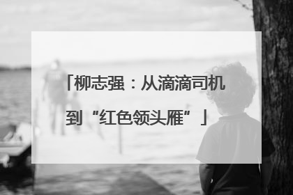 柳志强：从滴滴司机到“红色领头雁”