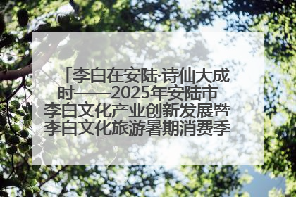 李白在安陆·诗仙大成时——2025年安陆市李白文化产业创新发展暨李白文化旅游暑期消费季活动在武汉启幕