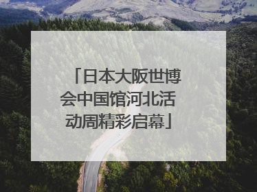 日本大阪世博会中国馆河北活动周精彩启幕