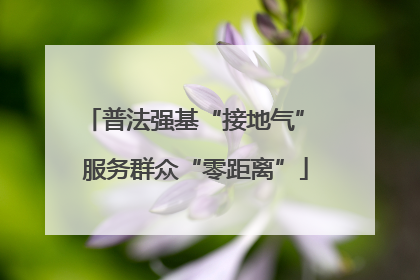 普法强基“接地气” 服务群众“零距离”