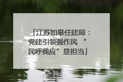 江苏如皋住建局：党建引领强作风 “民呼我应”显担当
