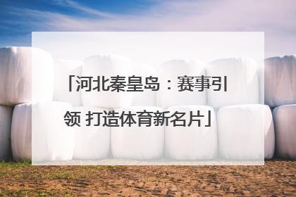 河北秦皇岛：赛事引领 打造体育新名片