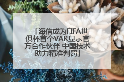 海信成为FIFA世俱杯首个VAR显示官方合作伙伴 中国技术助力精准判罚