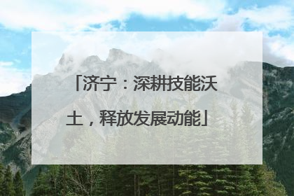 济宁：深耕技能沃土，释放发展动能