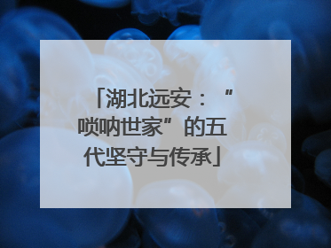 湖北远安：“唢呐世家”的五代坚守与传承
