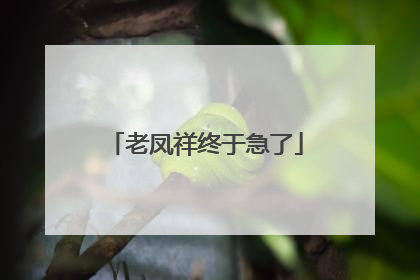 老凤祥终于急了