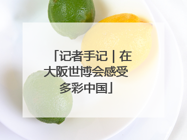 记者手记｜在大阪世博会感受多彩中国
