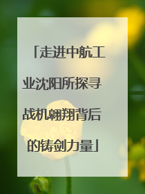 走进中航工业沈阳所探寻战机翱翔背后的铸剑力量