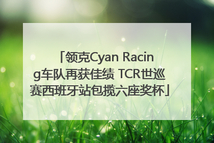 领克Cyan Racing车队再获佳绩 TCR世巡赛西班牙站包揽六座奖杯