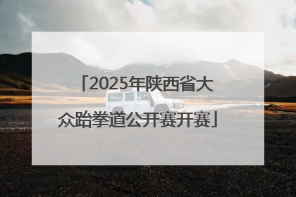 2025年陕西省大众跆拳道公开赛开赛